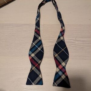 Plaid Bow Tie